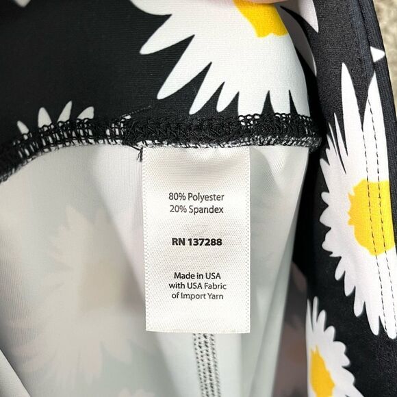 Year of Ours Leggings Women’s XL Daisy Floral Print Fitness Yoga - Picture 4 of 6